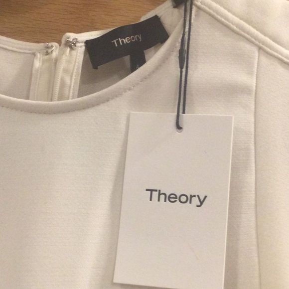 Theory Vent Front Canton Bi Strech Shift Dress - Picture 9 of 11